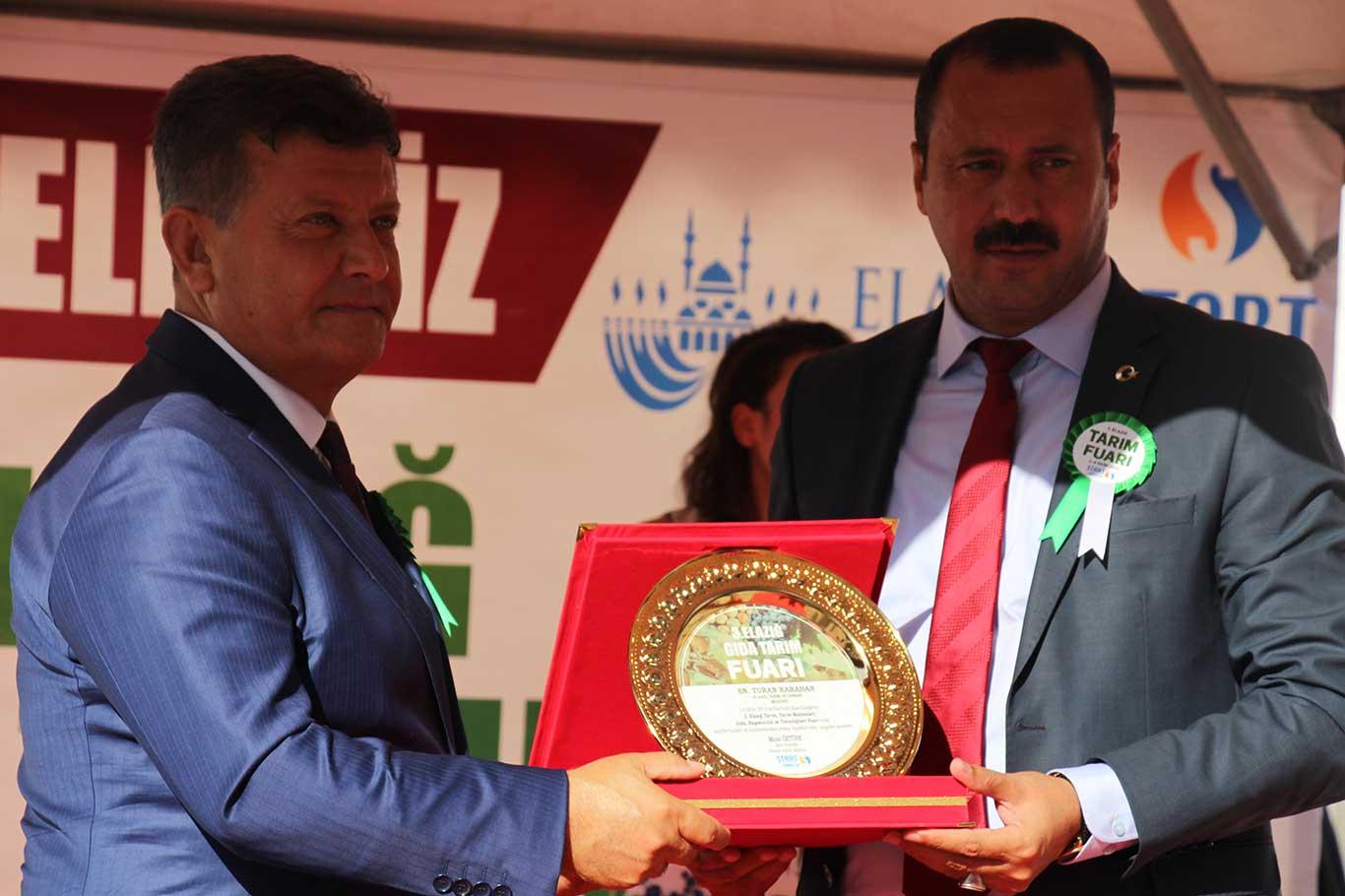 Elazığ'da 3'üncü Gıda Tarım ve Hayvancılık Fuarı açıldı